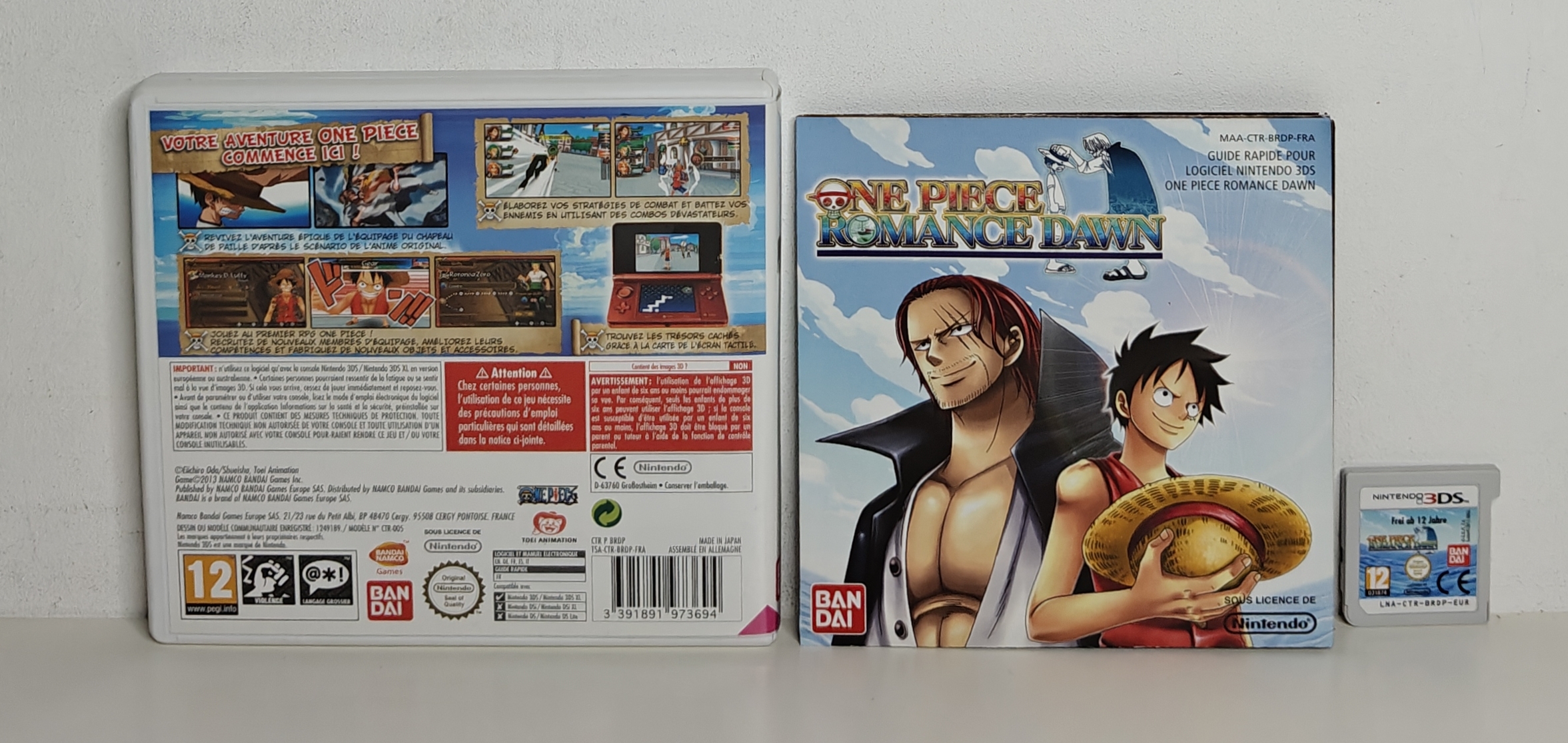 3DS One Piece Romance Dawn (CIB) FRA