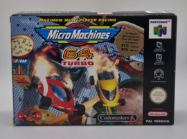 N64 Micro Machines 64 Turbo (CIB) UKV