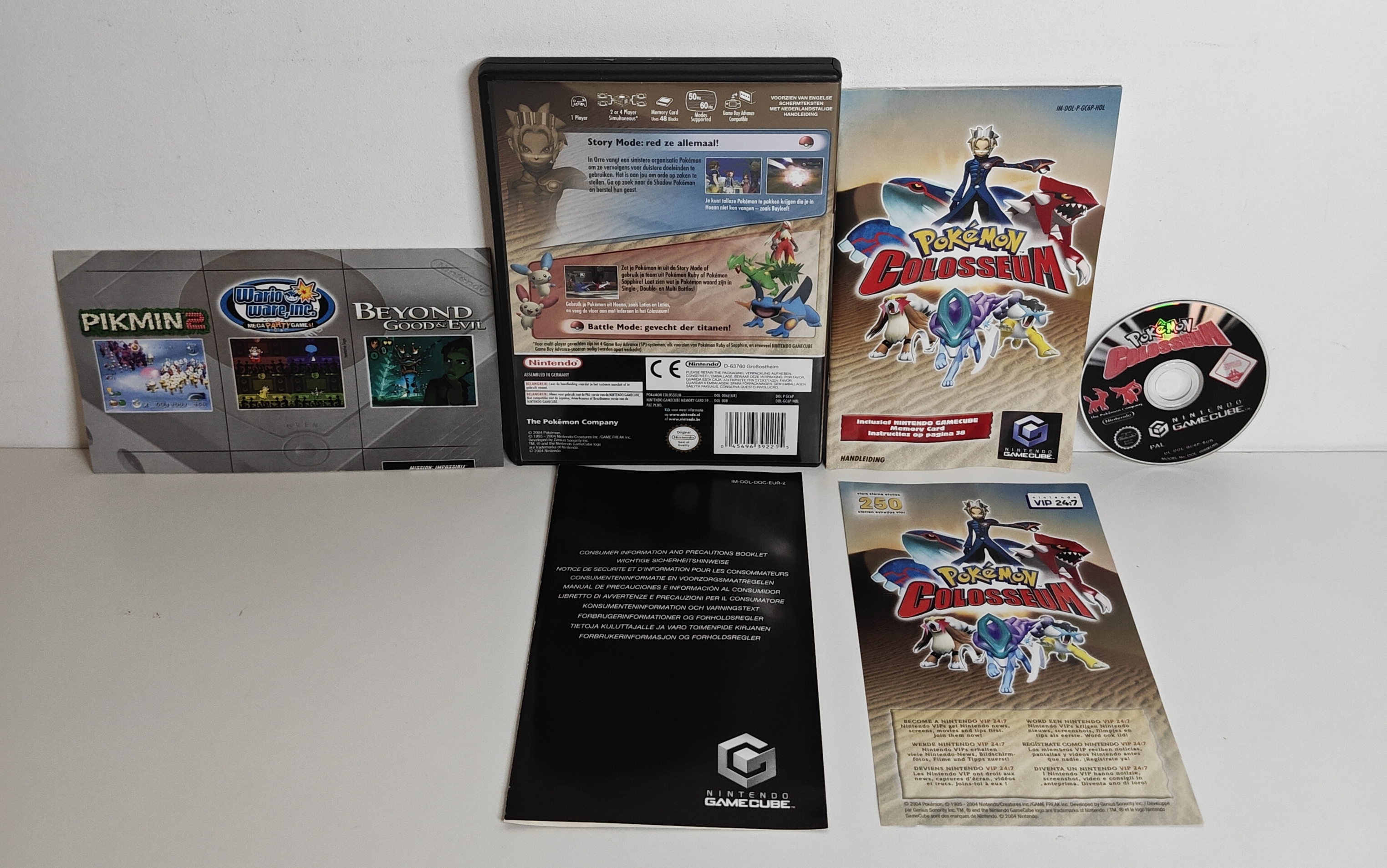 Gamecube Pokémon Colosseum (CIB) HOL