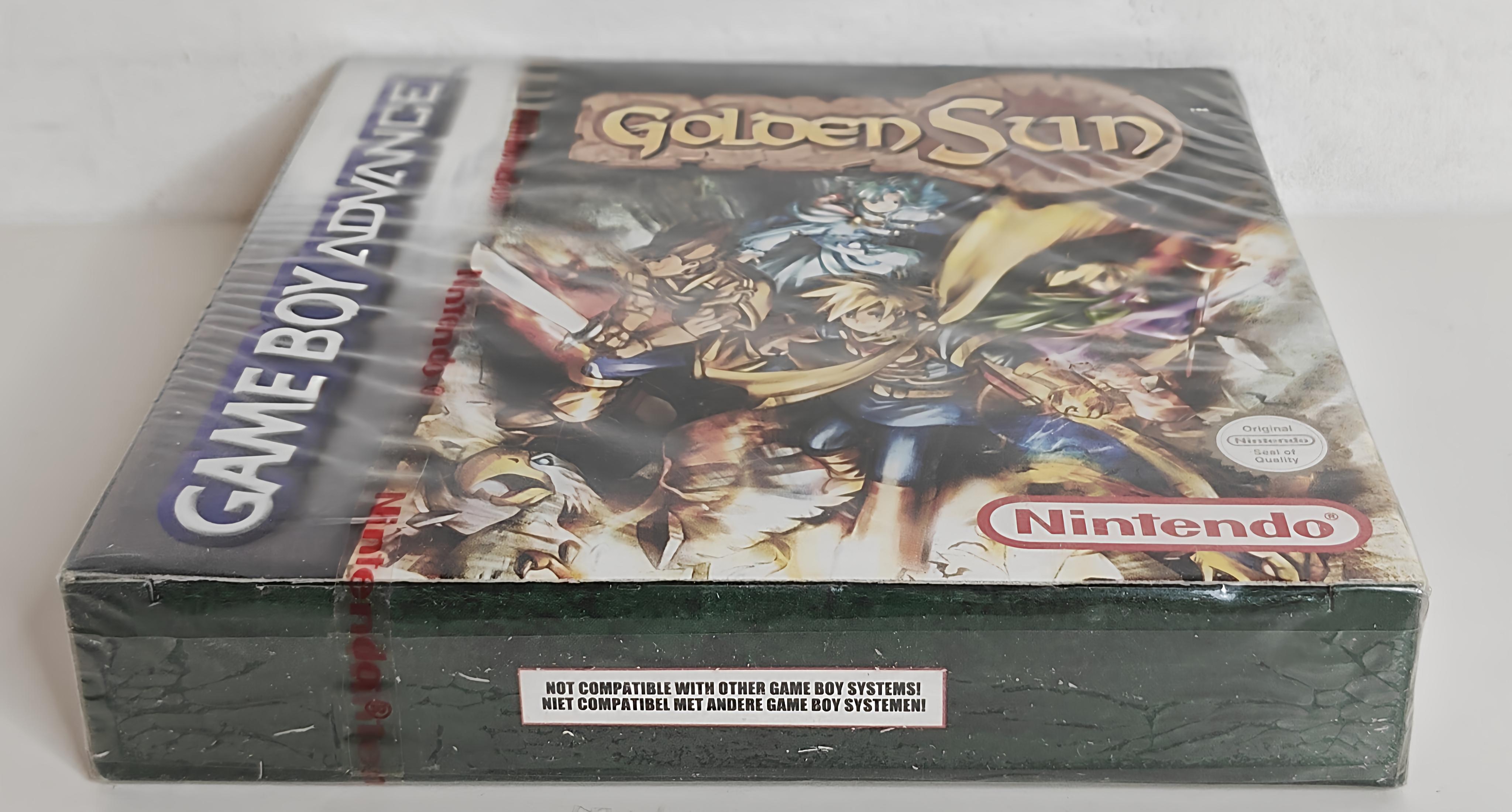 GBA Golden Sun (factory sealed) NHAU