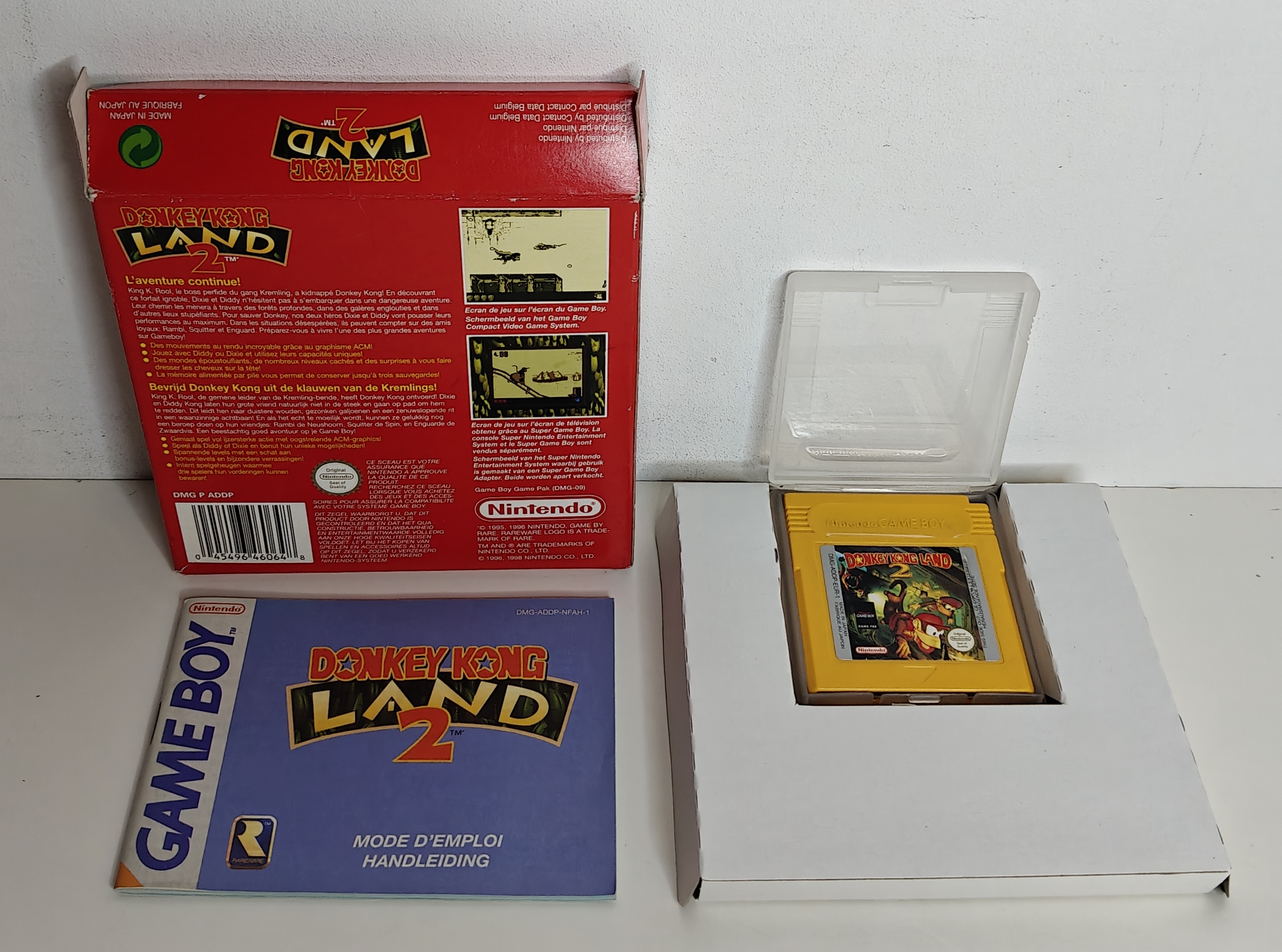 GB Donkey Kong Land 2 - Nintendo Classics (CIB) NFAH