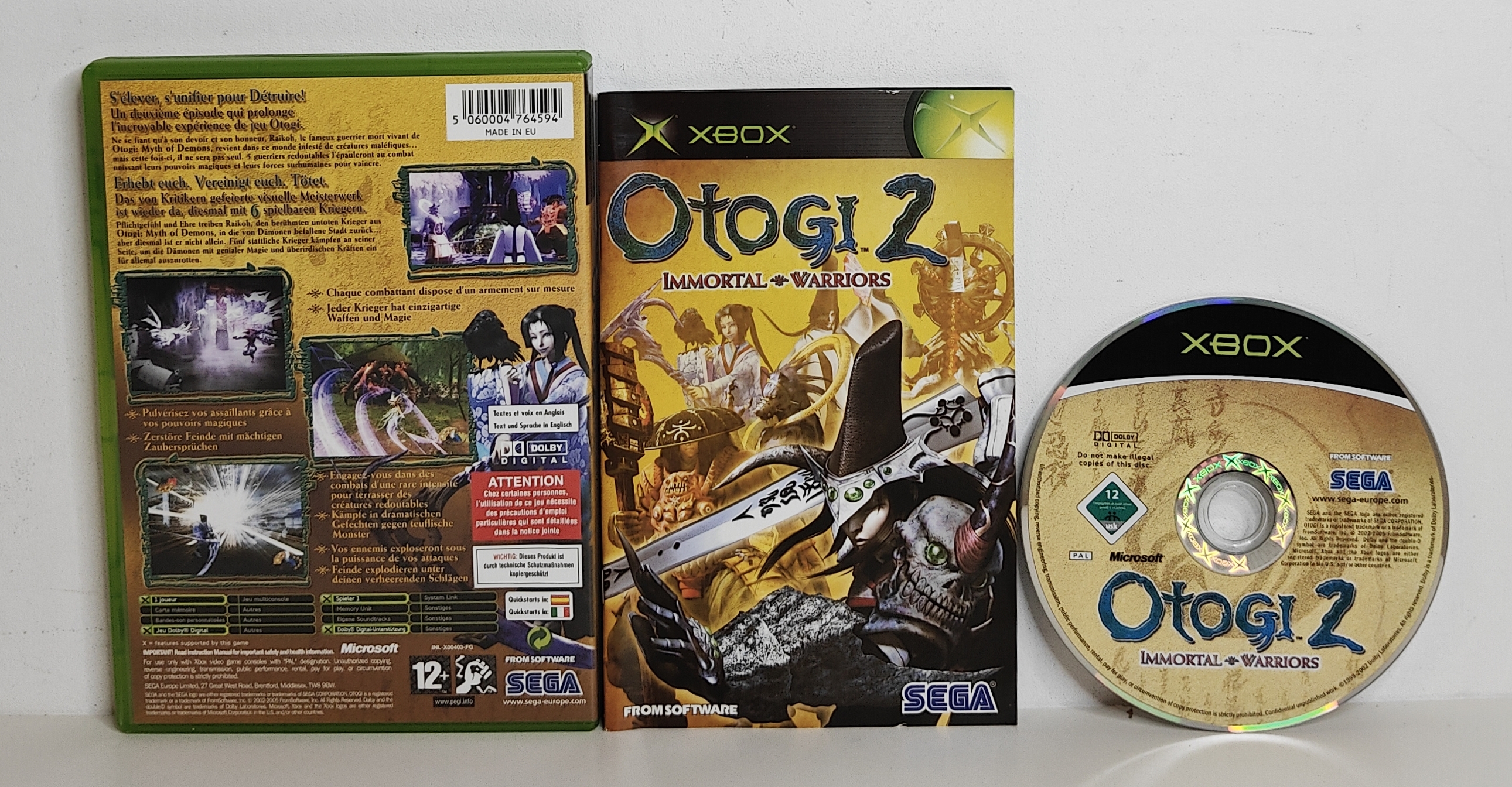 Xbox Otogi 2 - Immortal Warriors (CIB)