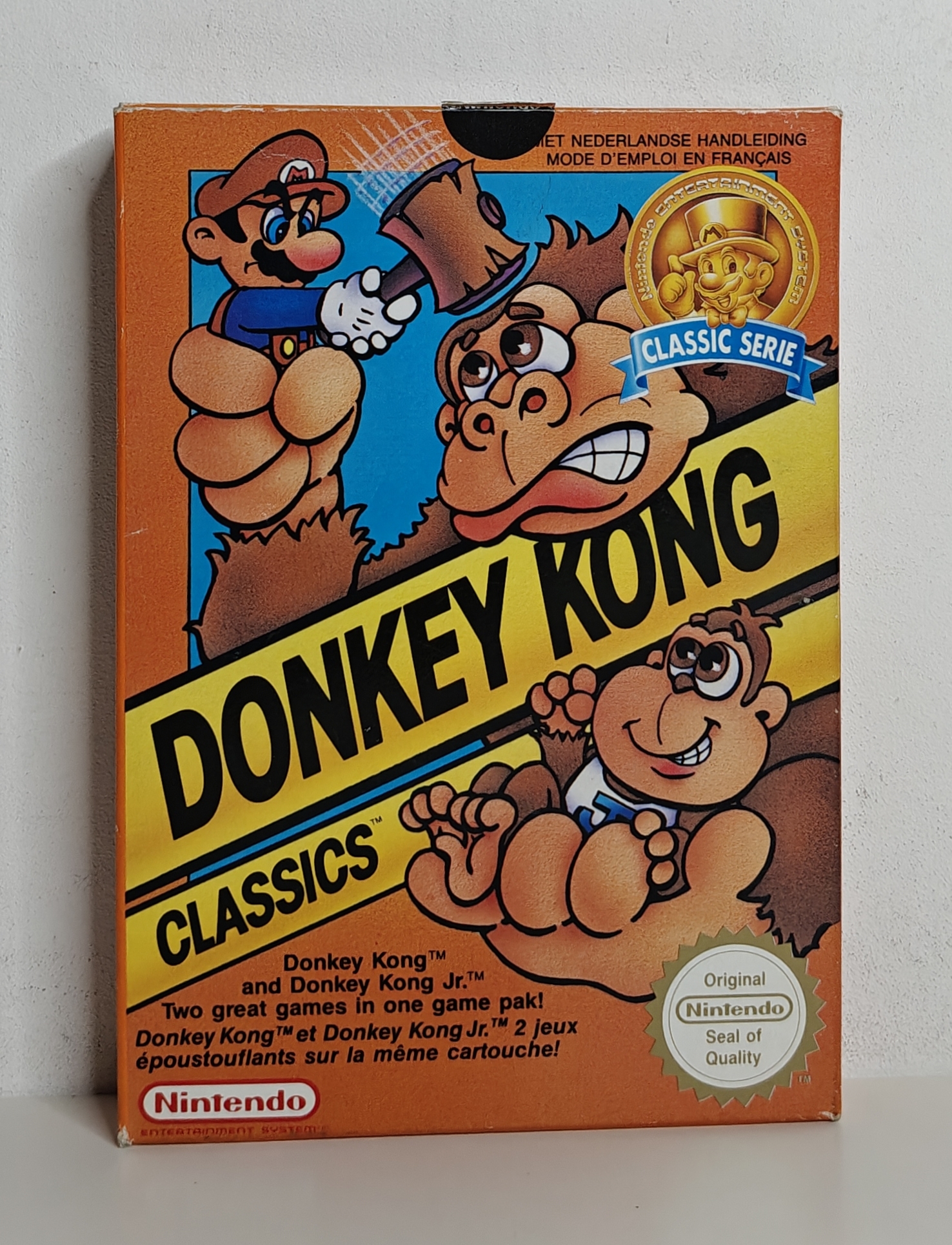 NES Donkey Kong Classics -Classic Serie- (CIB) FAH-1