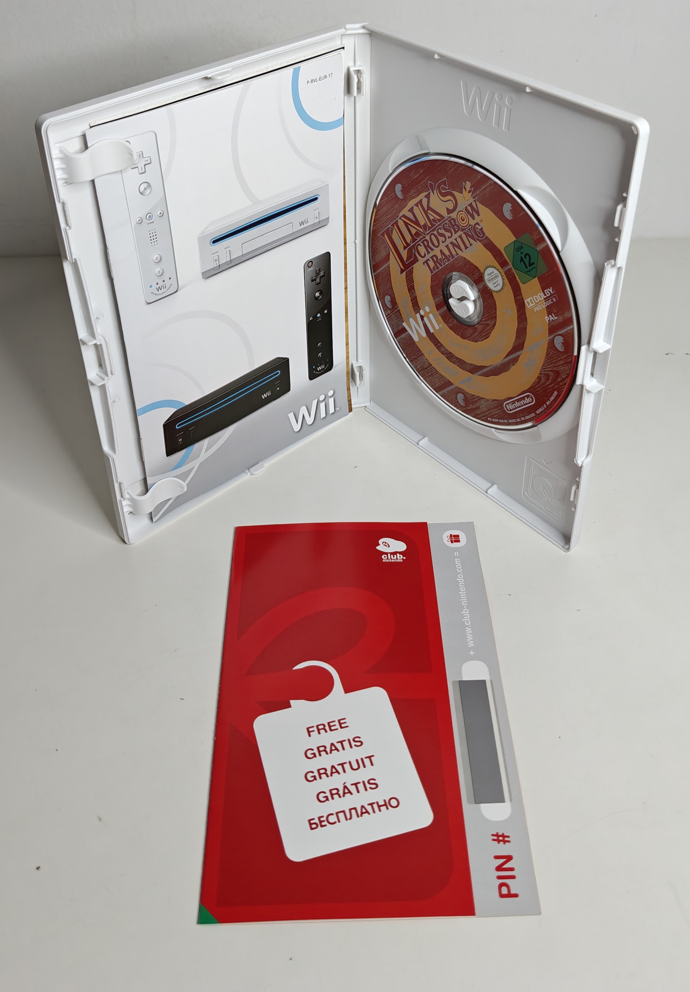 Wii Link's Crossbow Training Bundle (NOS) EUR-4