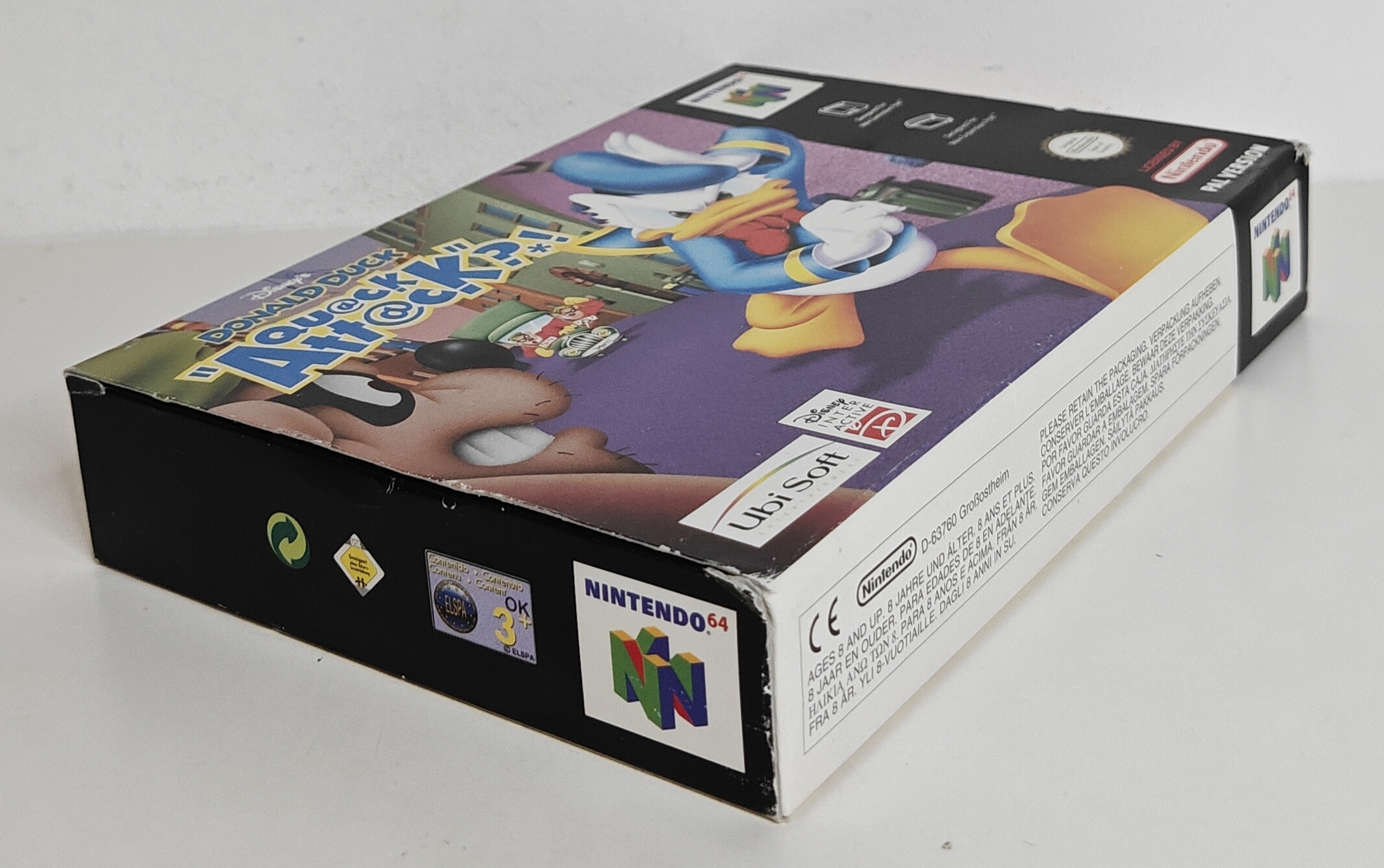 N64 Donald Duck Quack Attack?! (CIB) EUR