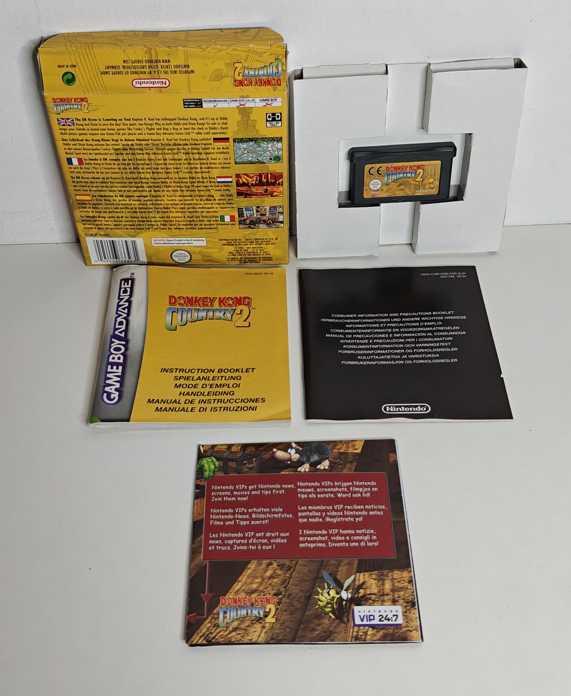 GBA Donkey Kong Country 2 (CIB) NEU-6