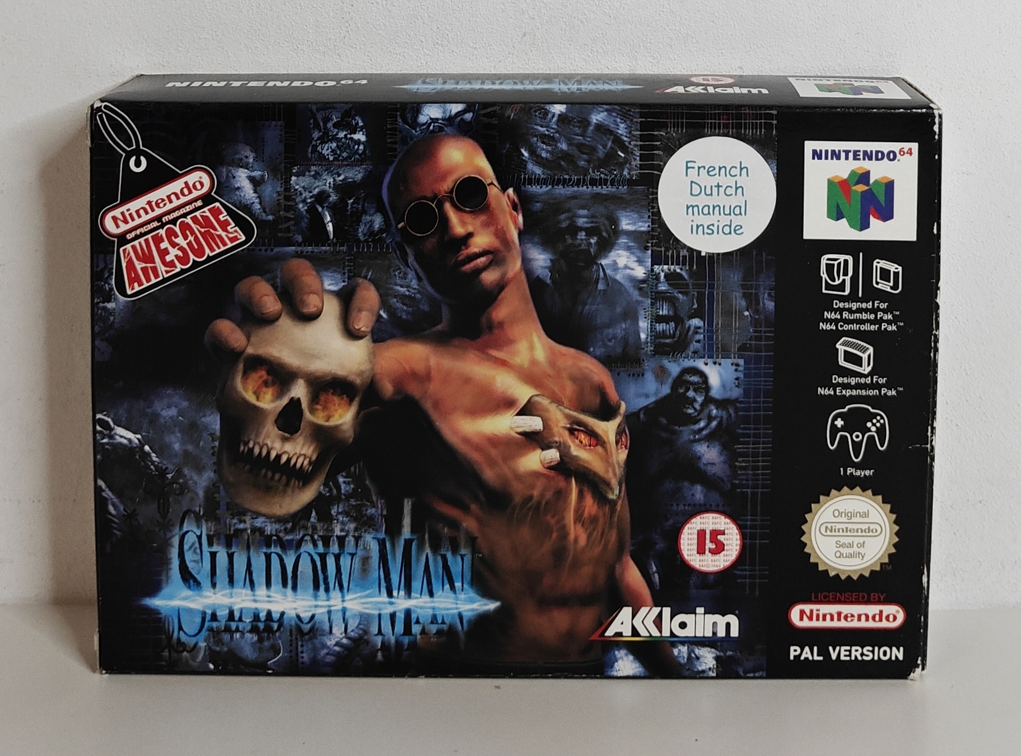 N64 Shadow Man (CIB) UKV-FAH