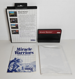Master System Miracle Warriors - Seal of the Dark Lord (CIB)