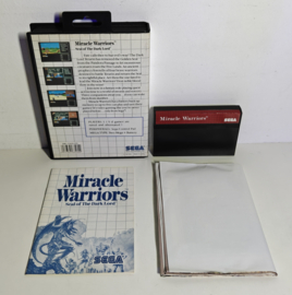 Master System Miracle Warriors - Seal of the Dark Lord (CIB)