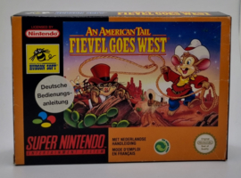 SNES An American Tail - Fievel Goes West (CIB) FAH version with extra NOE manual