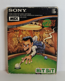 MSX Computer Billiards (box + cart)