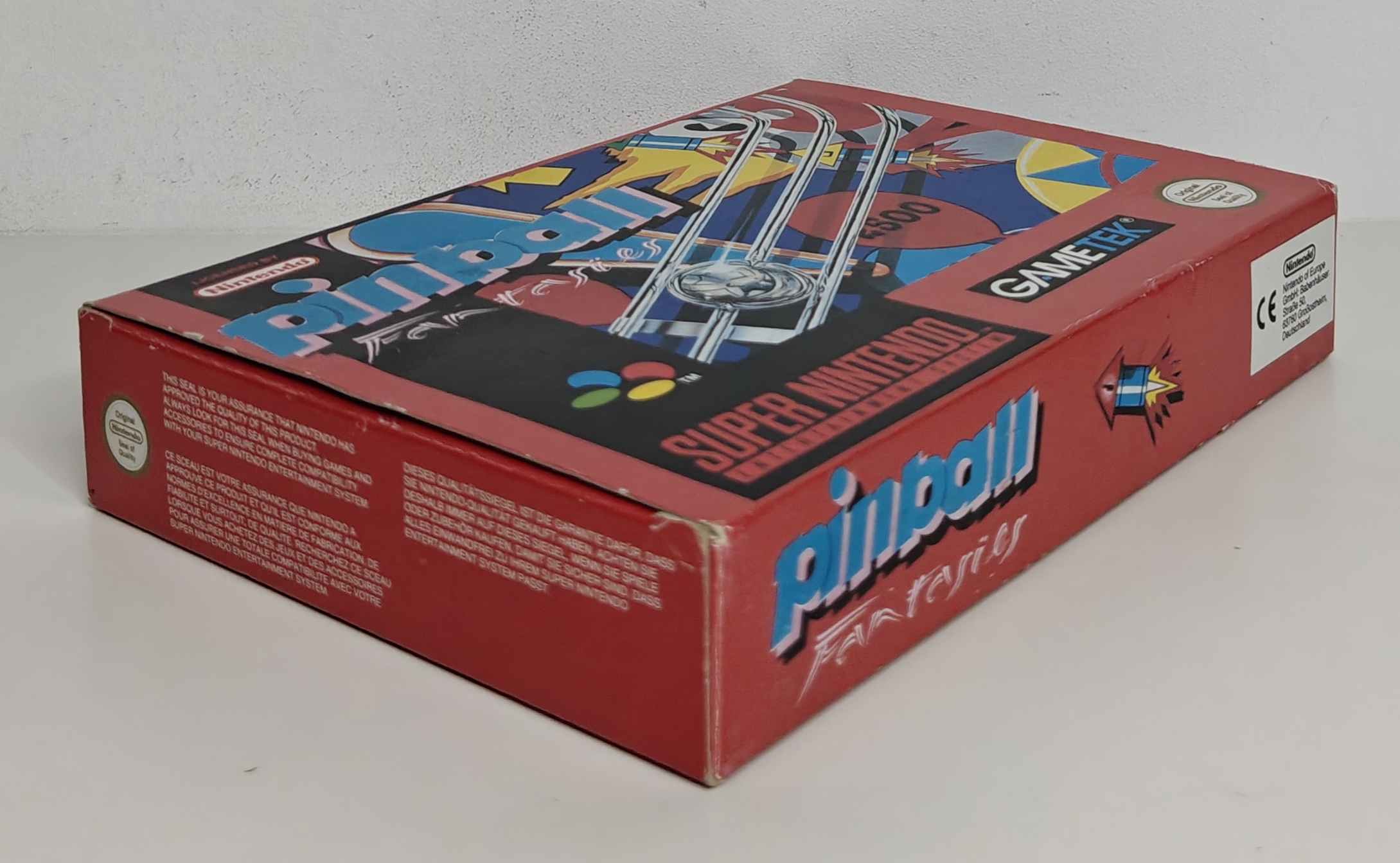 SNES Pinball Fantasies (CIB) EUR