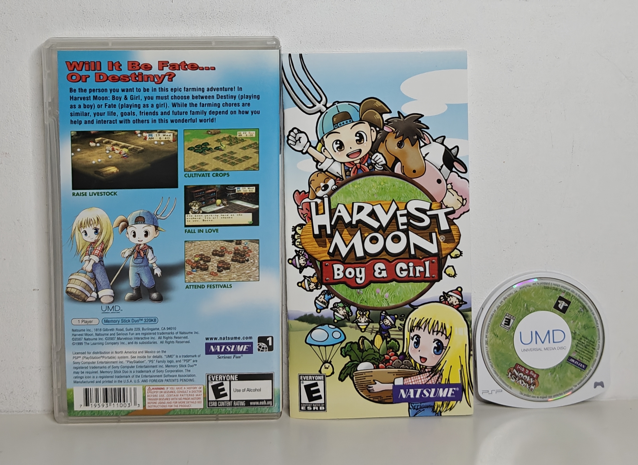 PSP Harvest Moon - Boy & Girl (CIB) US version