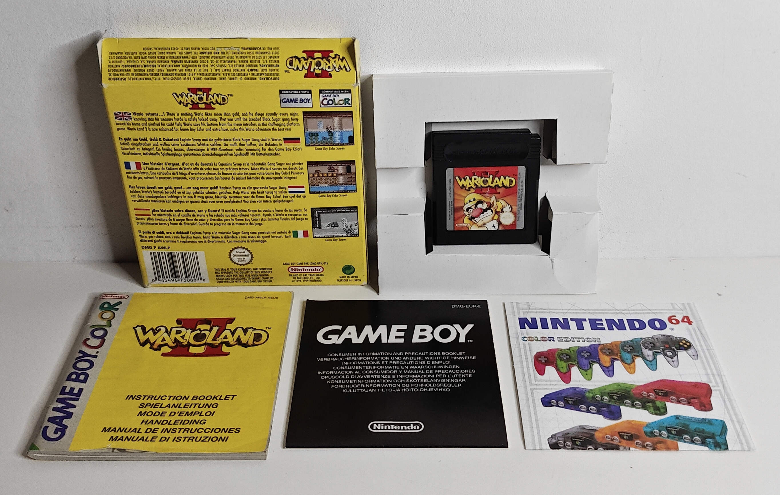 GBC Wario Land II (CIB) NEU6-3