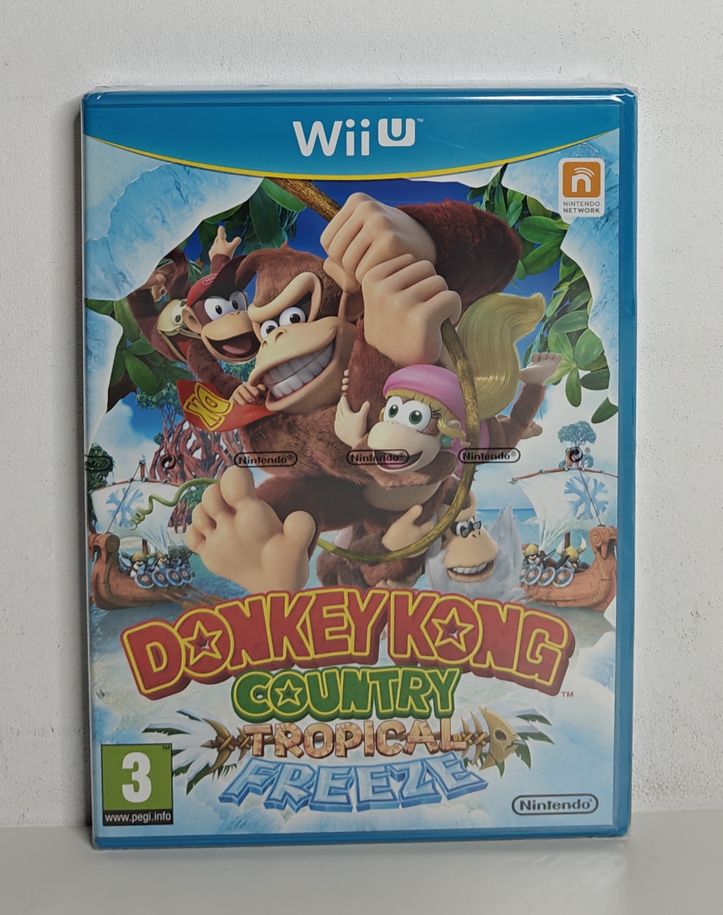 Wii U Donkey Kong Tropical Freeze (factory sealed) HOL