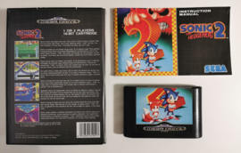 Mega Drive II -Sonic the Hedgehog 2 Set (CIB, missing inlay)