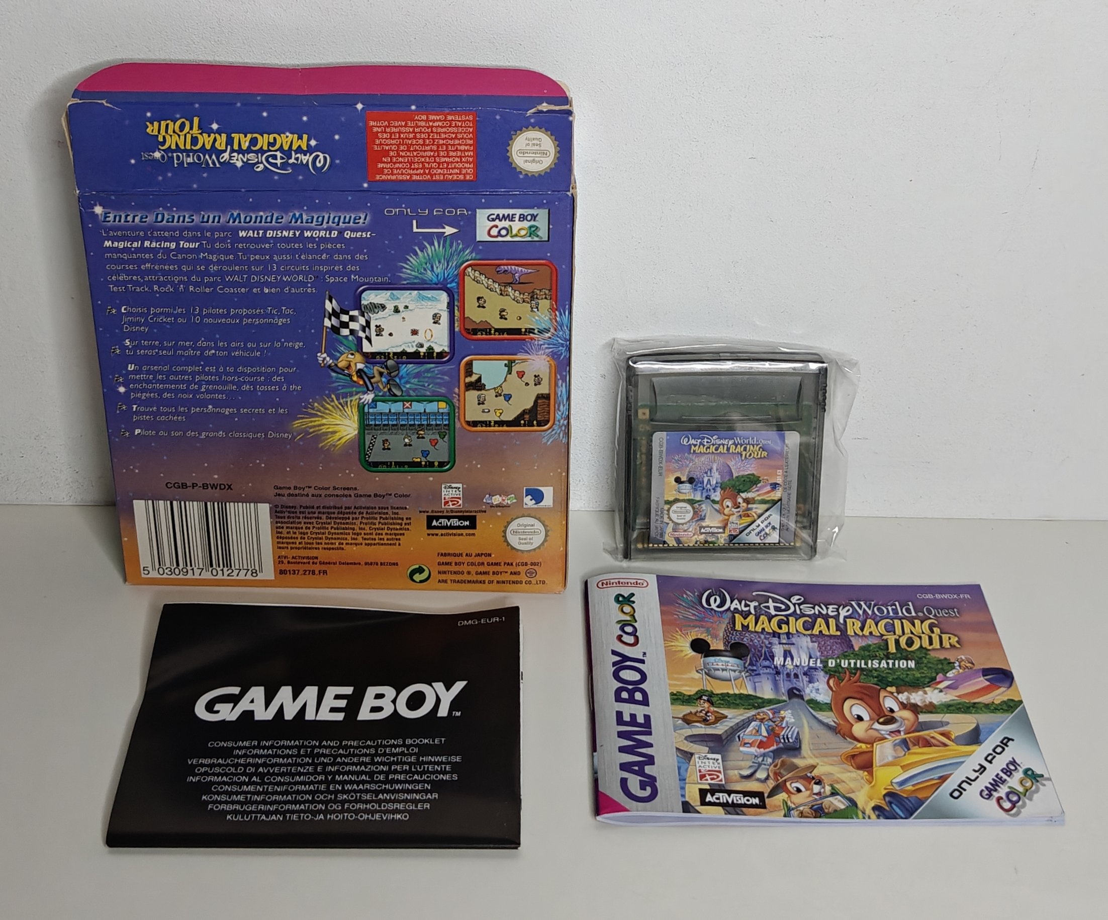 GBC Walt Disney World Quest - Magical Racing Tour (CIB) FRA