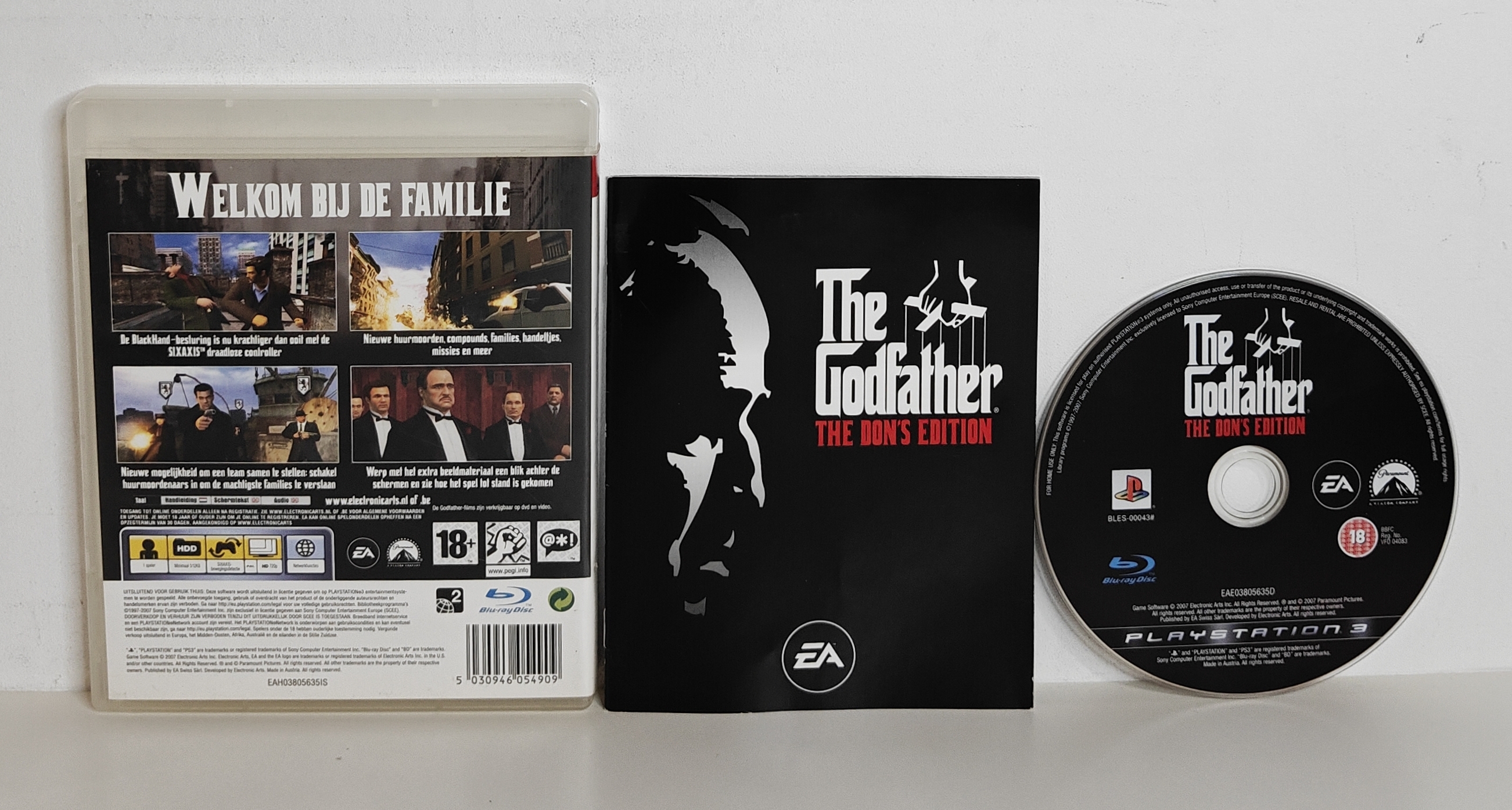 PS3 The Godfather - The Don's Edition (CIB)