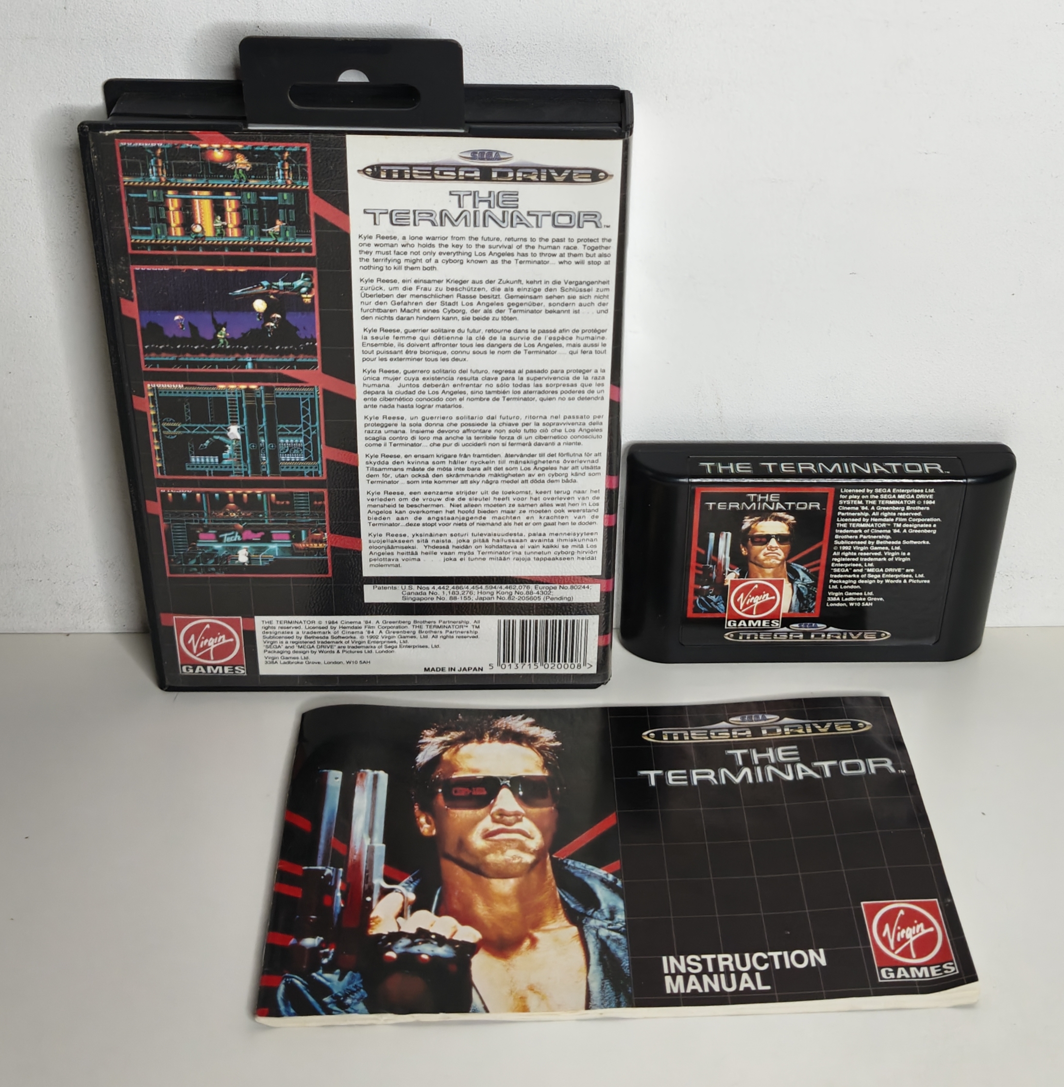 Megadrive The Terminator  (CIB)