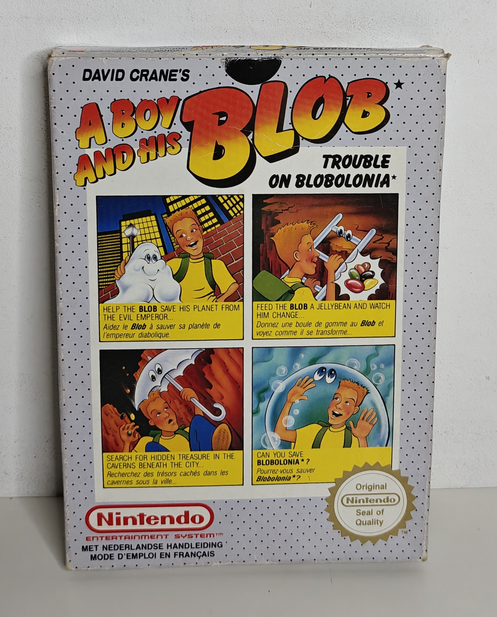 NES A Boy and his Blob: Trouble in Blobonia (CIB) FRA
