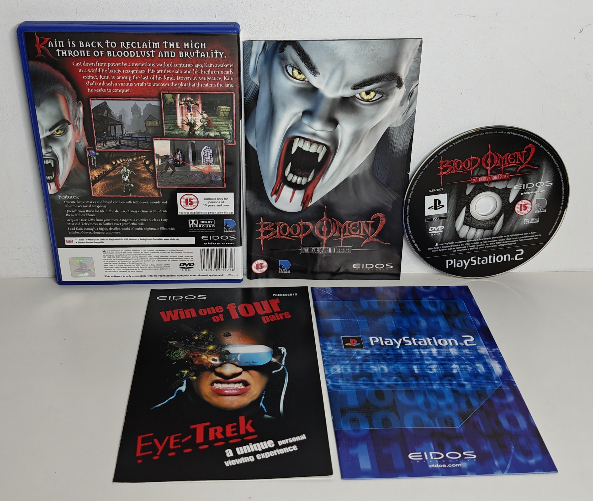 PS2 Blood Omen 2 Legacy of Kain (CIB)