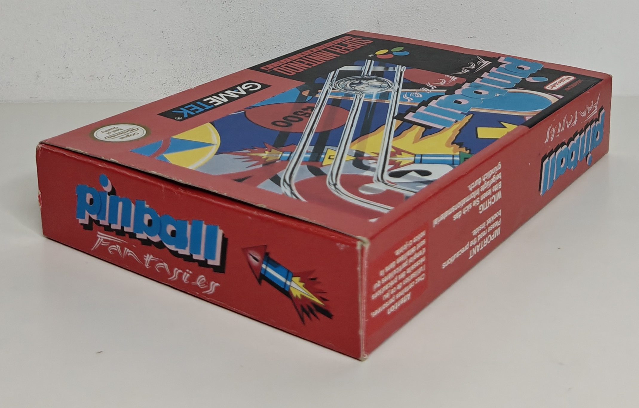 SNES Pinball Fantasies (CIB) EUR