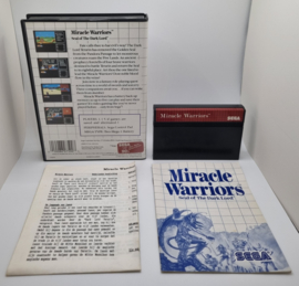 Master System Miracle Warriors - Seal of the Dark Lord (CIB)