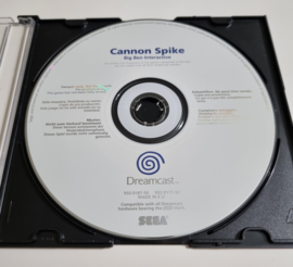 Dreamcast Cannon Spike White Label Promo Copy (Disc only)