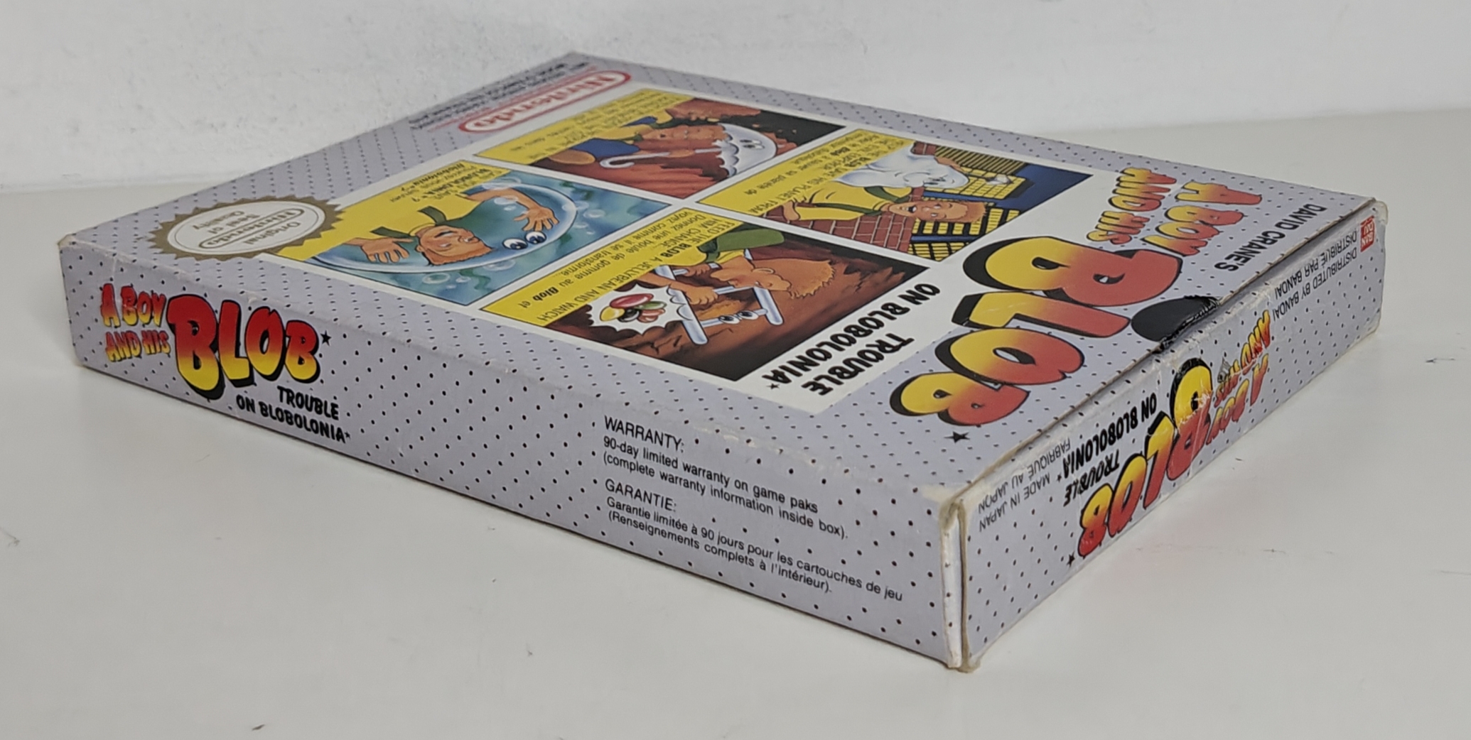 NES A Boy and his Blob: Trouble in Blobonia (CIB) FRA