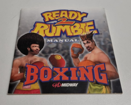 Dreamcast Ready 2 Rumble Boxing (manual)