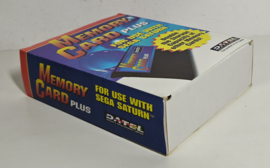 Memory Card Plus for use with Sega Saturn (complete)