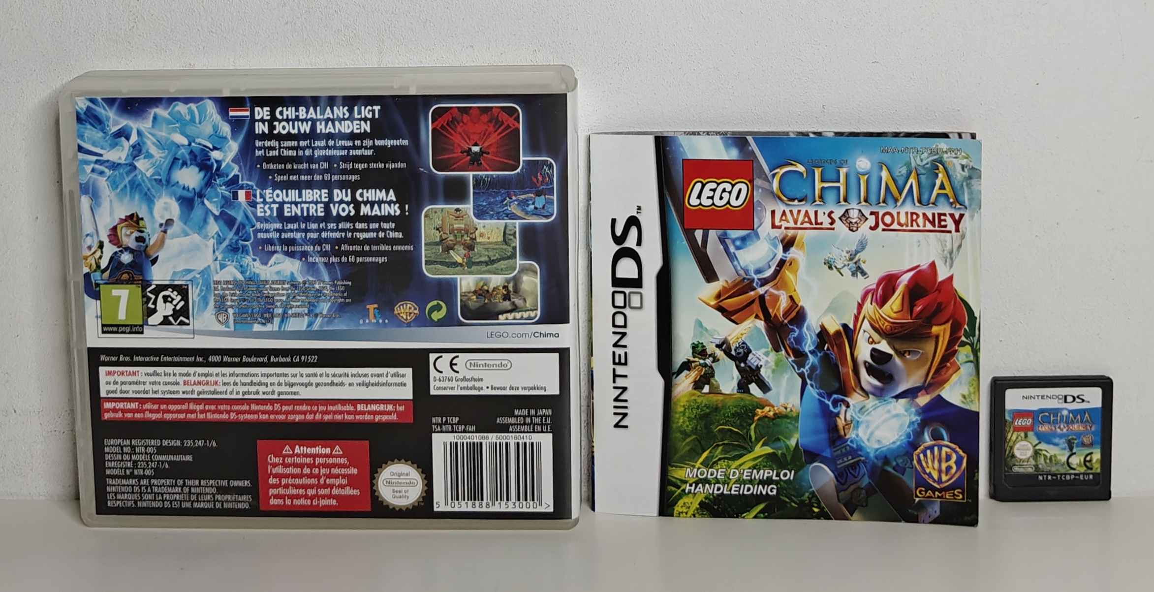 DS LEGO Legends of Chima - Laval's Journey (CIB) FAH