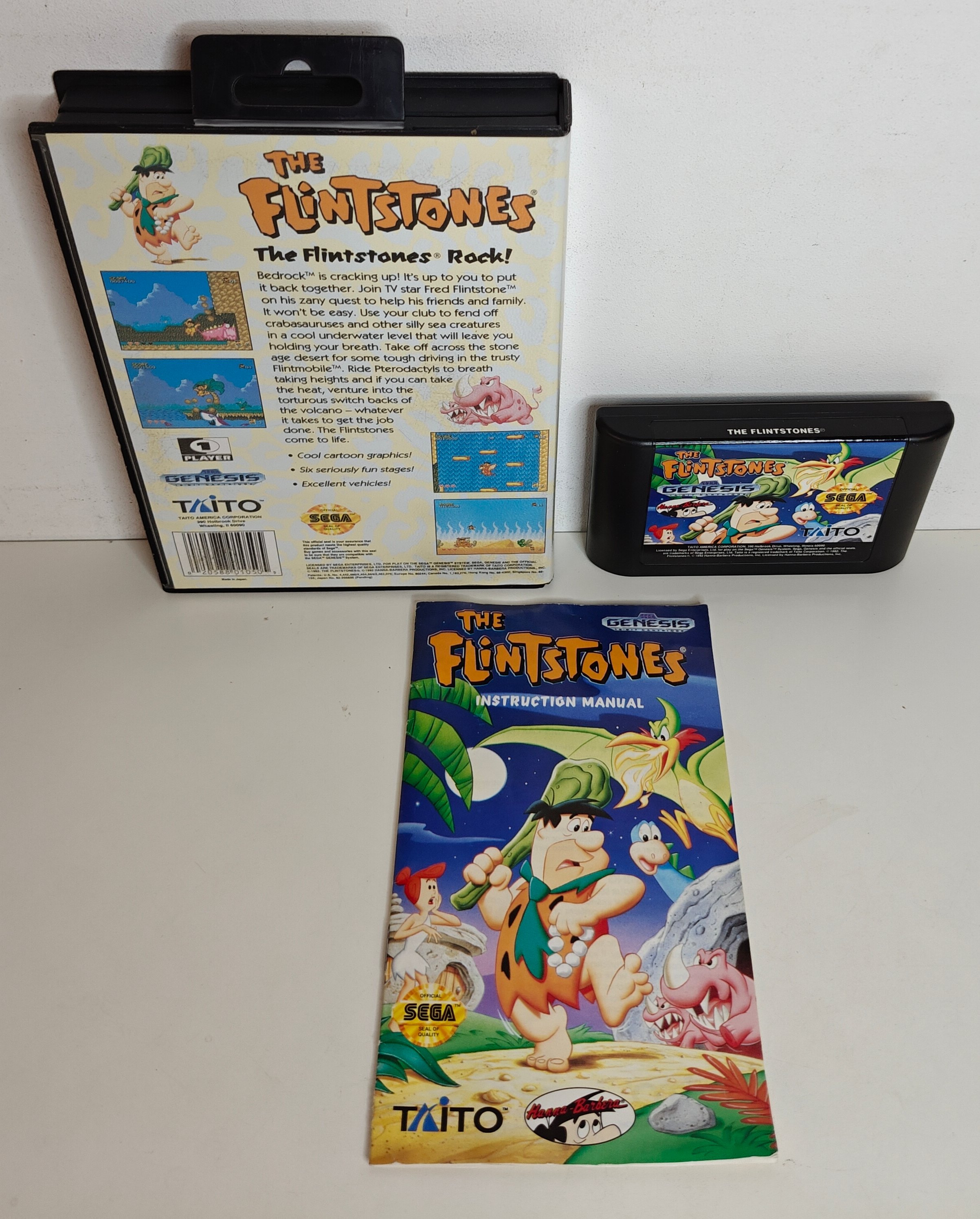 Genesis The Flintstones (CIB)