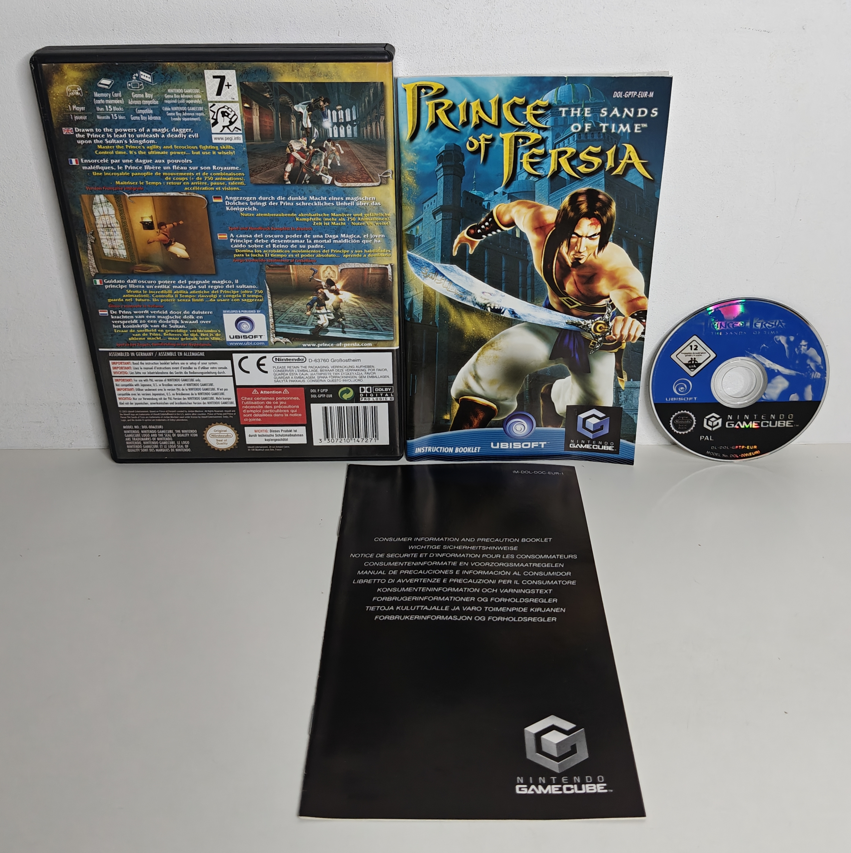 Gamecube Prince of Persia The Sands of Time  (CIB) EUR