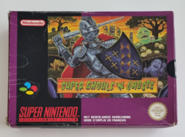 SNES Super Ghouls 'n Ghosts (boxed) FAH