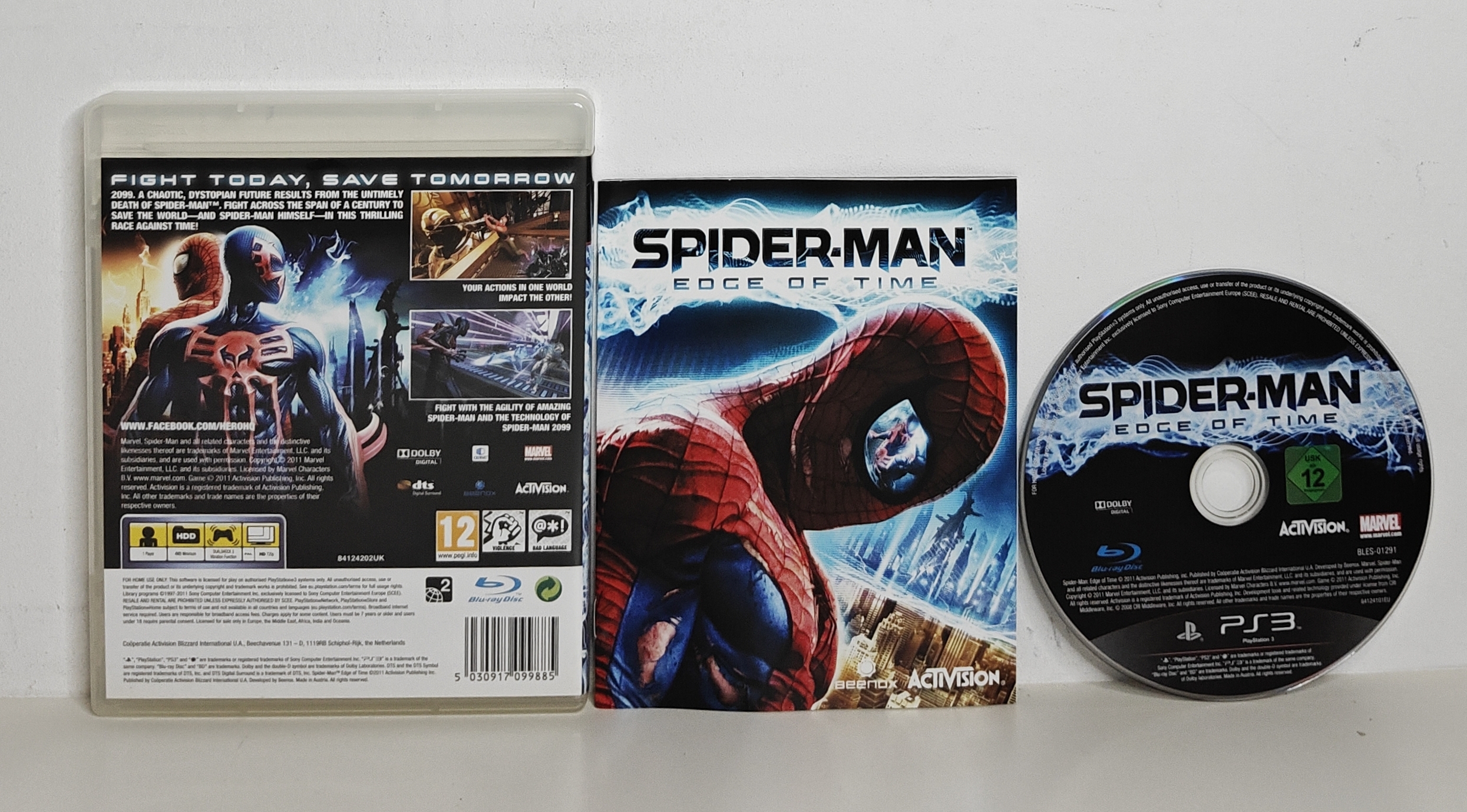 PS3 Spider-Man: Edge of Time (CIB)