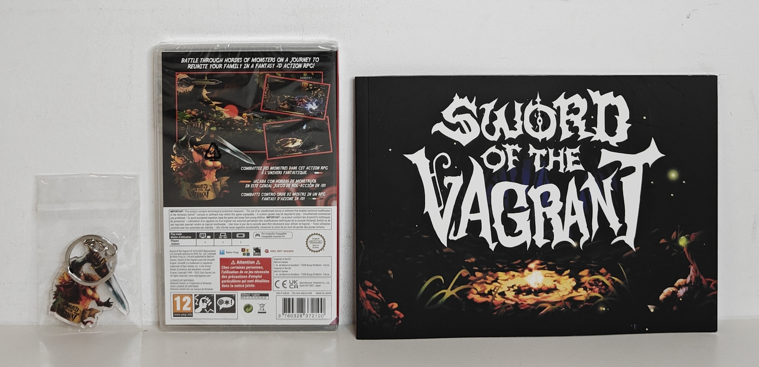 Switch Sword of the Vagrant (factory sealed) EUR