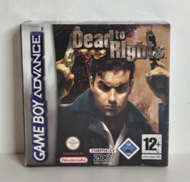 GBA Dead to Rights (factory sealed) EUR
