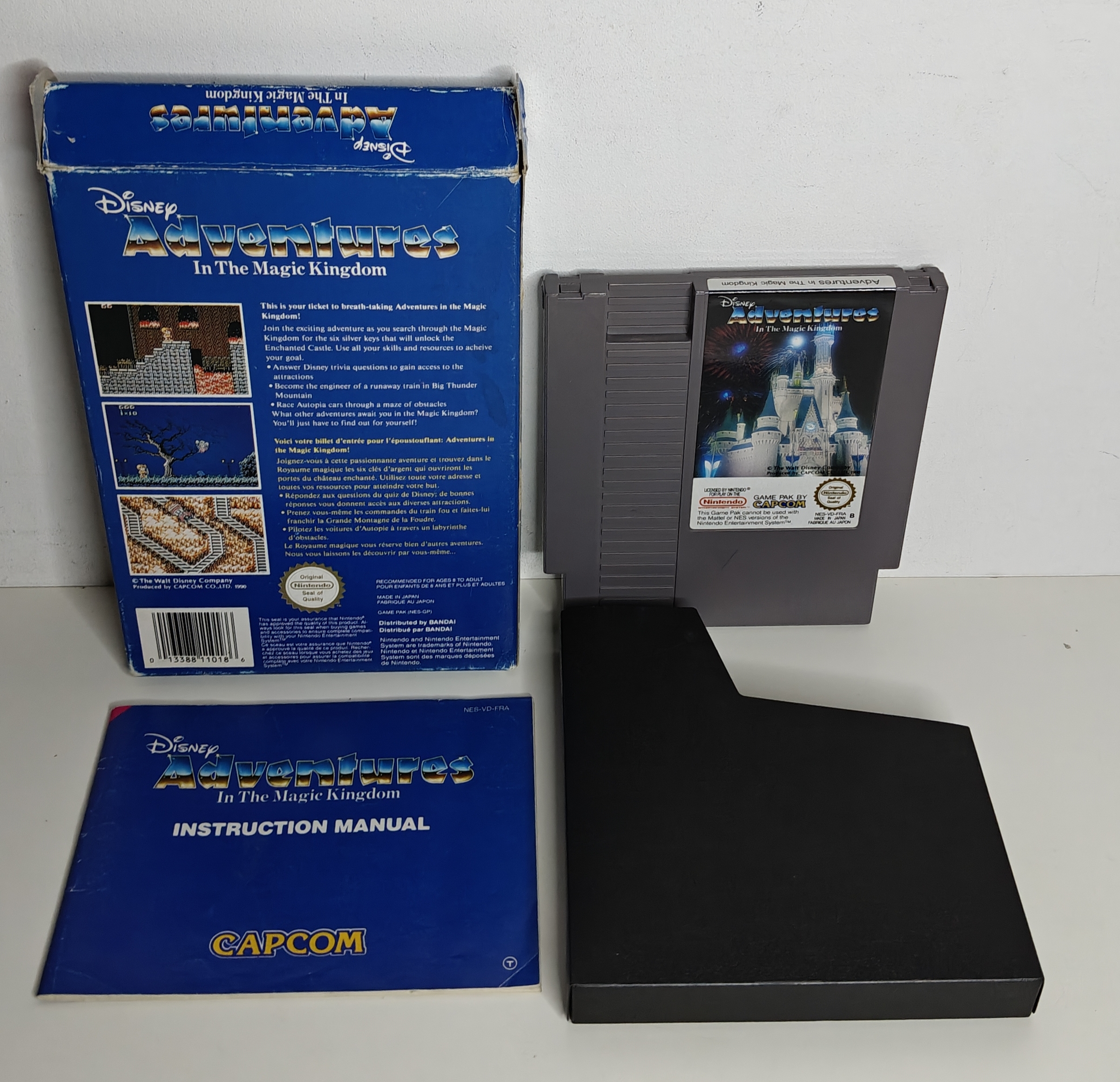 NES Disney Adventures in the Magic Kingdom (CIB) FRA