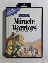 Master System Miracle Warriors - Seal of the Dark Lord (CIB)