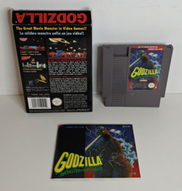 NES Godzilla Monster of Monsters (CIB) FRA