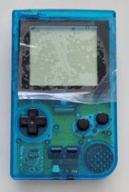 Gameboy Pocket Clear Blue (Custom/ reshell)