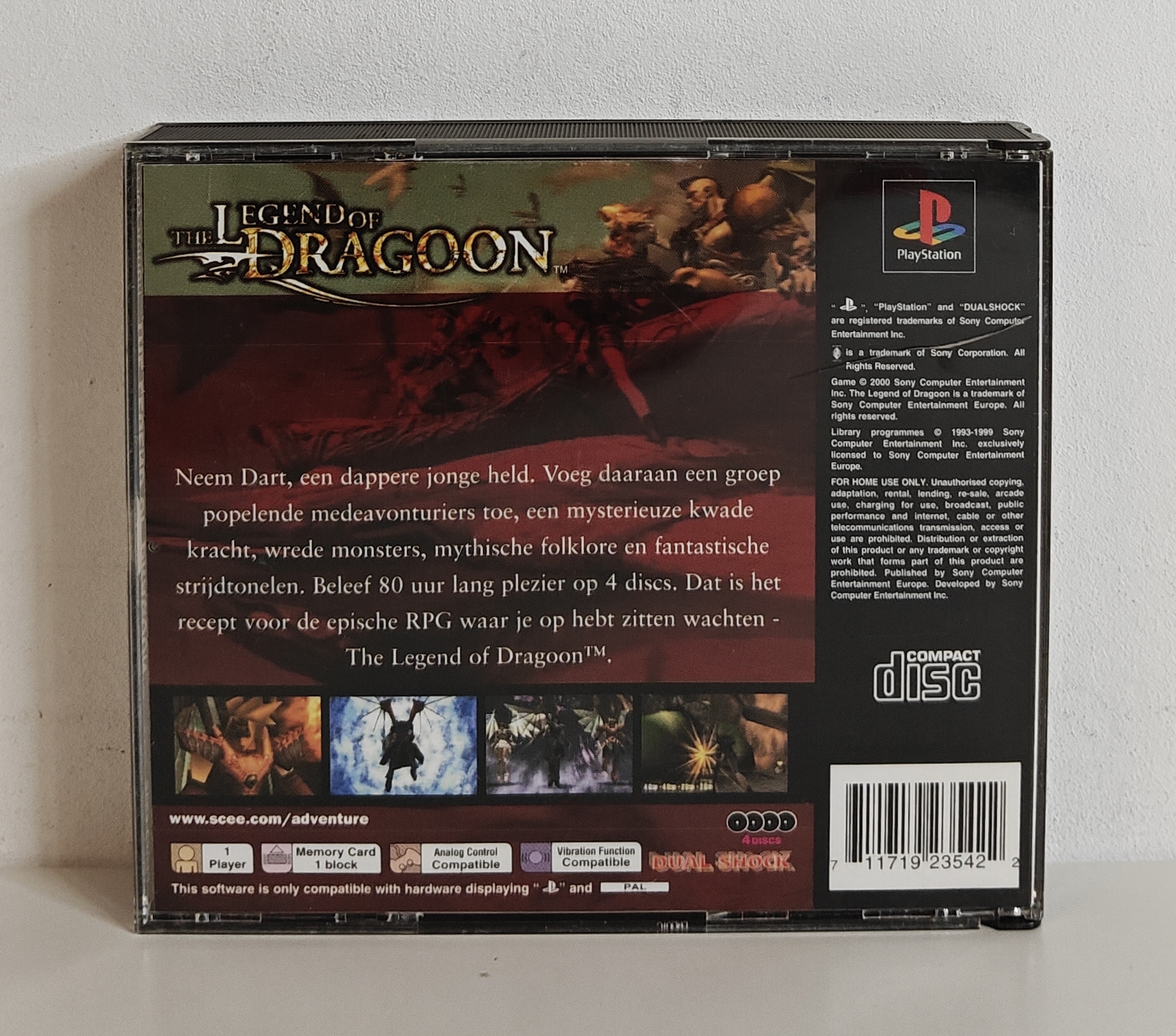 PS1 The Legend of Dragoon (CIB)