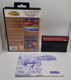 Master System Desert Speedtrap Starring Road Runner and Wile E. Coyote - Classic Series (CIB)