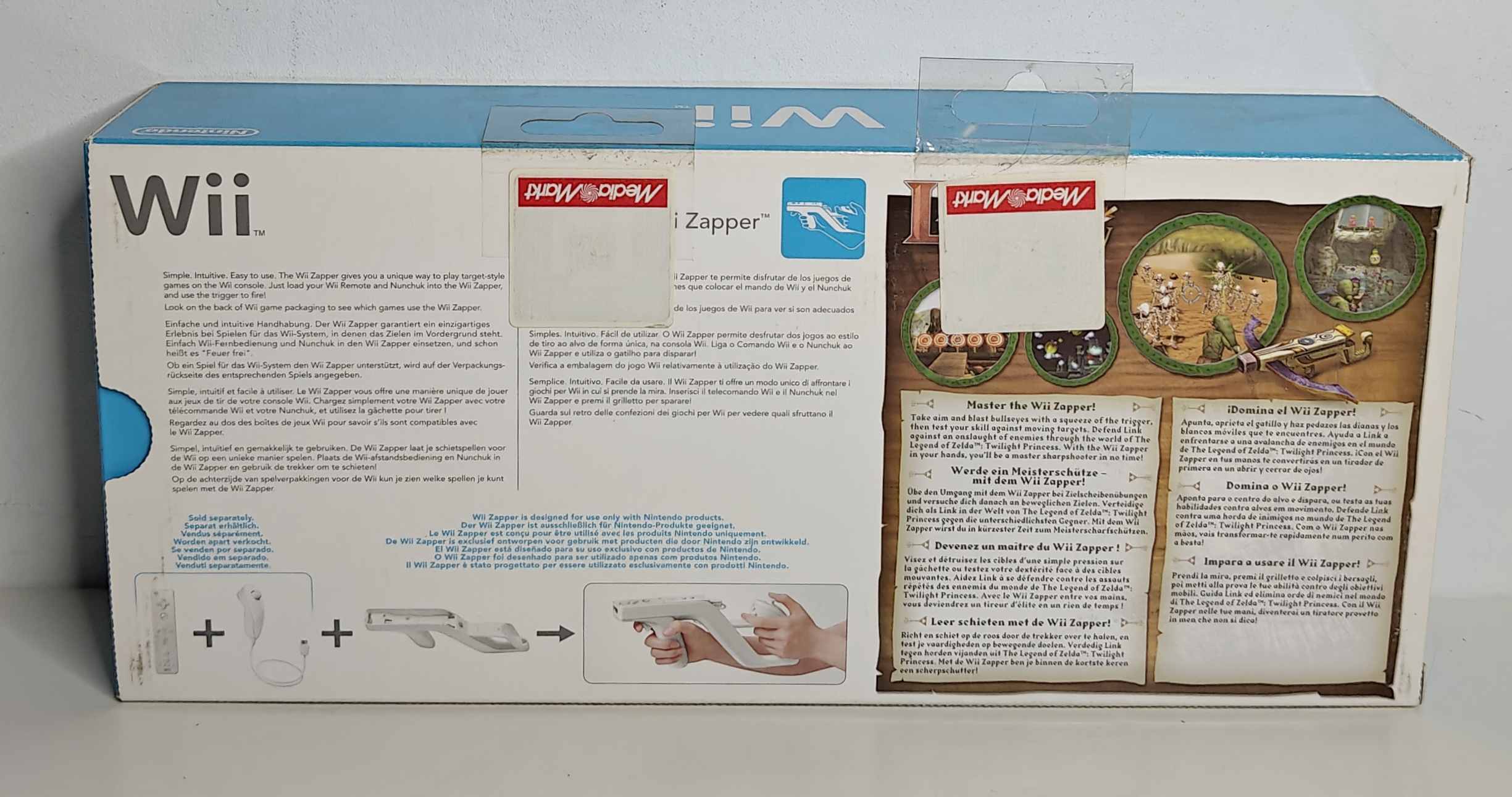 Wii Link's Crossbow Training Bundle (NOS) EUR-4