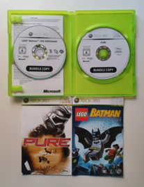 Xbox 360 Pure / LEGO Batman - The Videogame (CIB)
