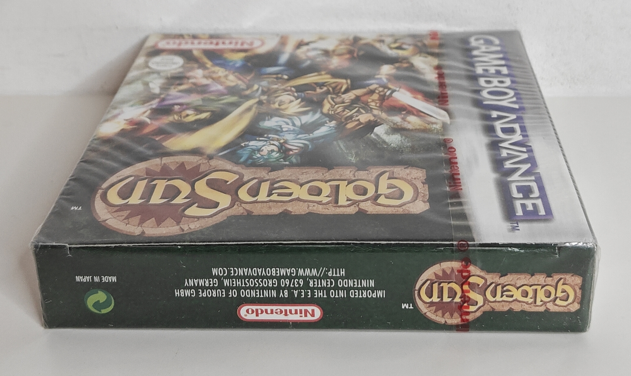 GBA Golden Sun (factory sealed) NHAU