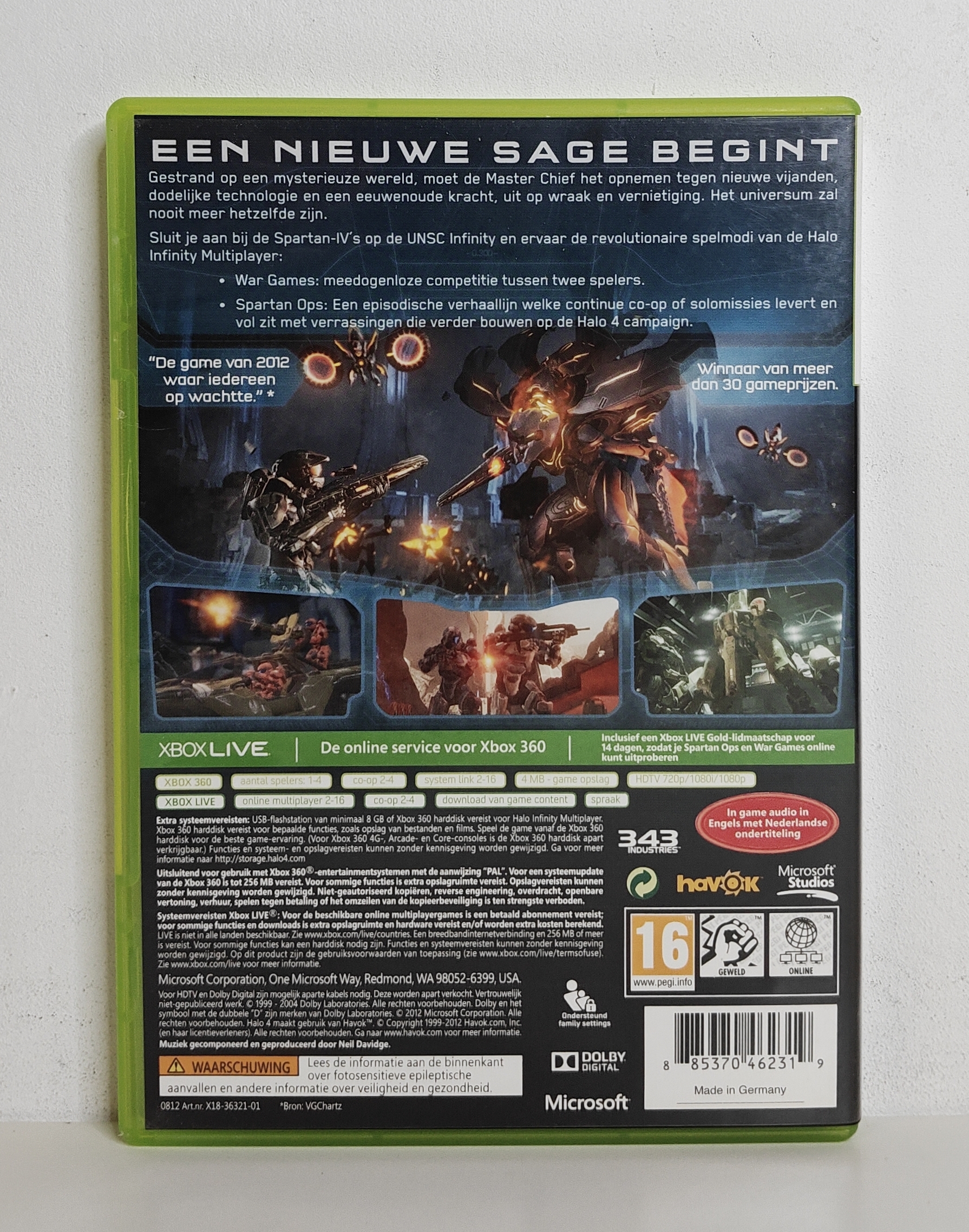 Xbox 360 Halo 4 (CIB)