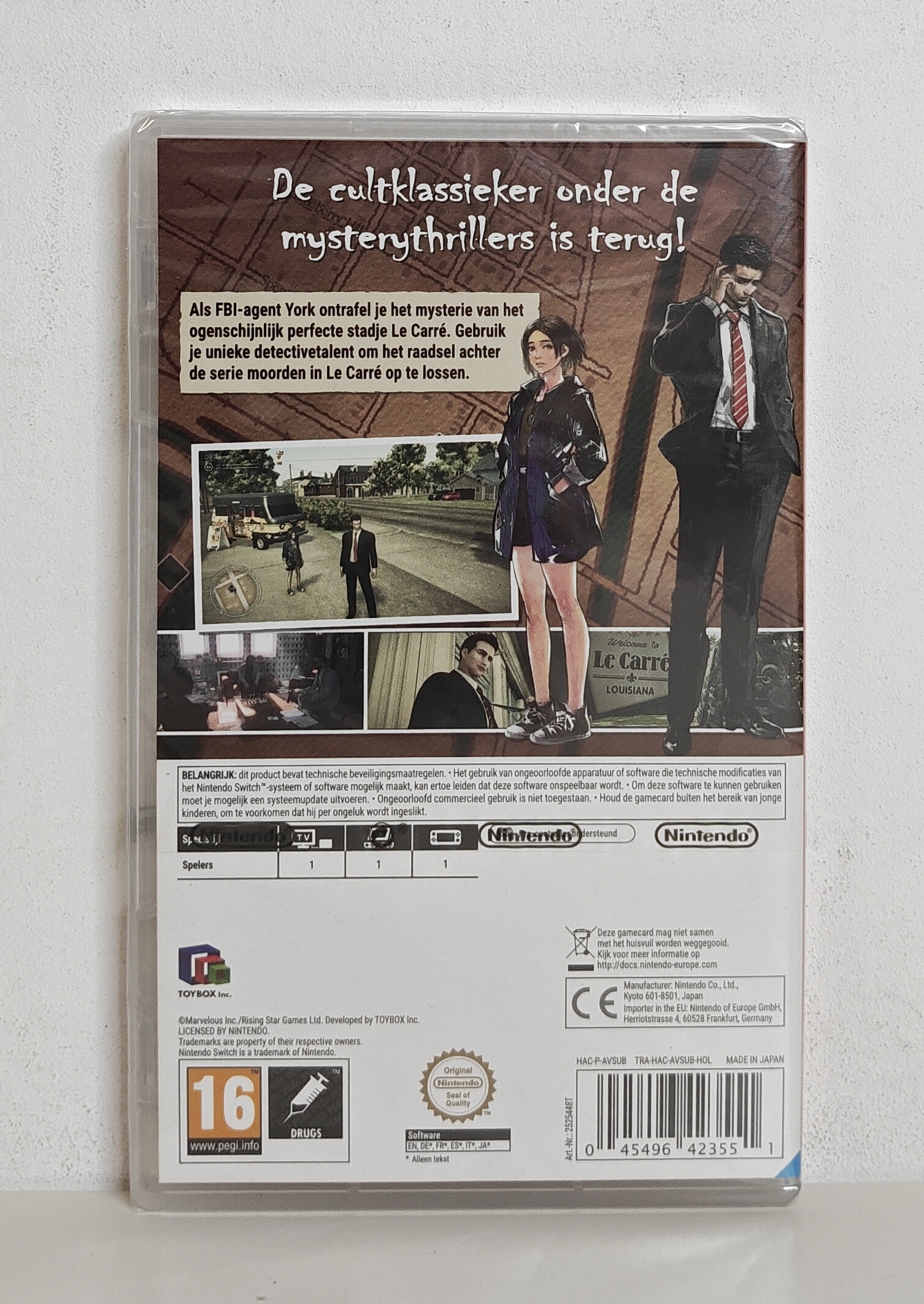 Switch Deadly Premonition 2: A Blessing In Disguise (factory sealed) HOL