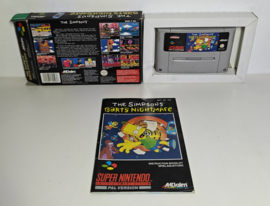 SNES The Simpsons: Bart's Nightmare (CIB) UKV
